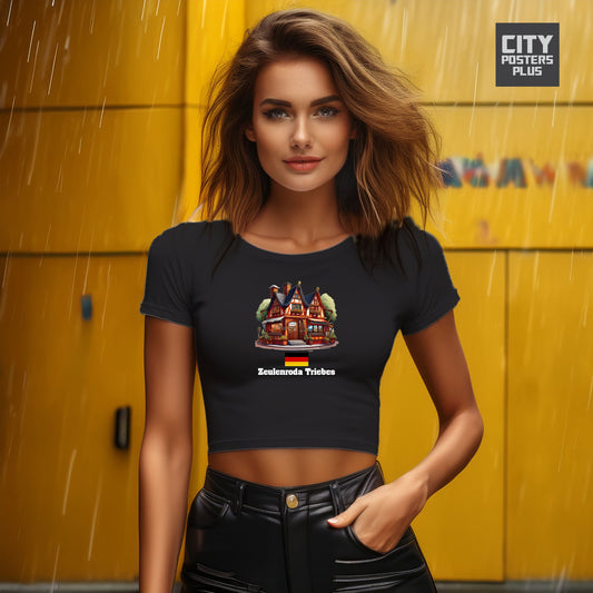 Zeulenroda Triebes Women Crop Tops